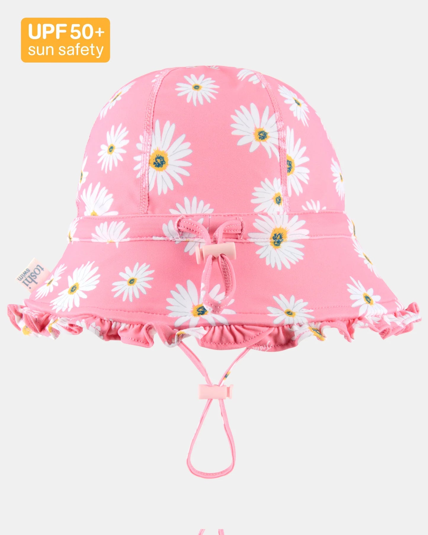 Swim Bell Hat Ripple Daisy Watermelon