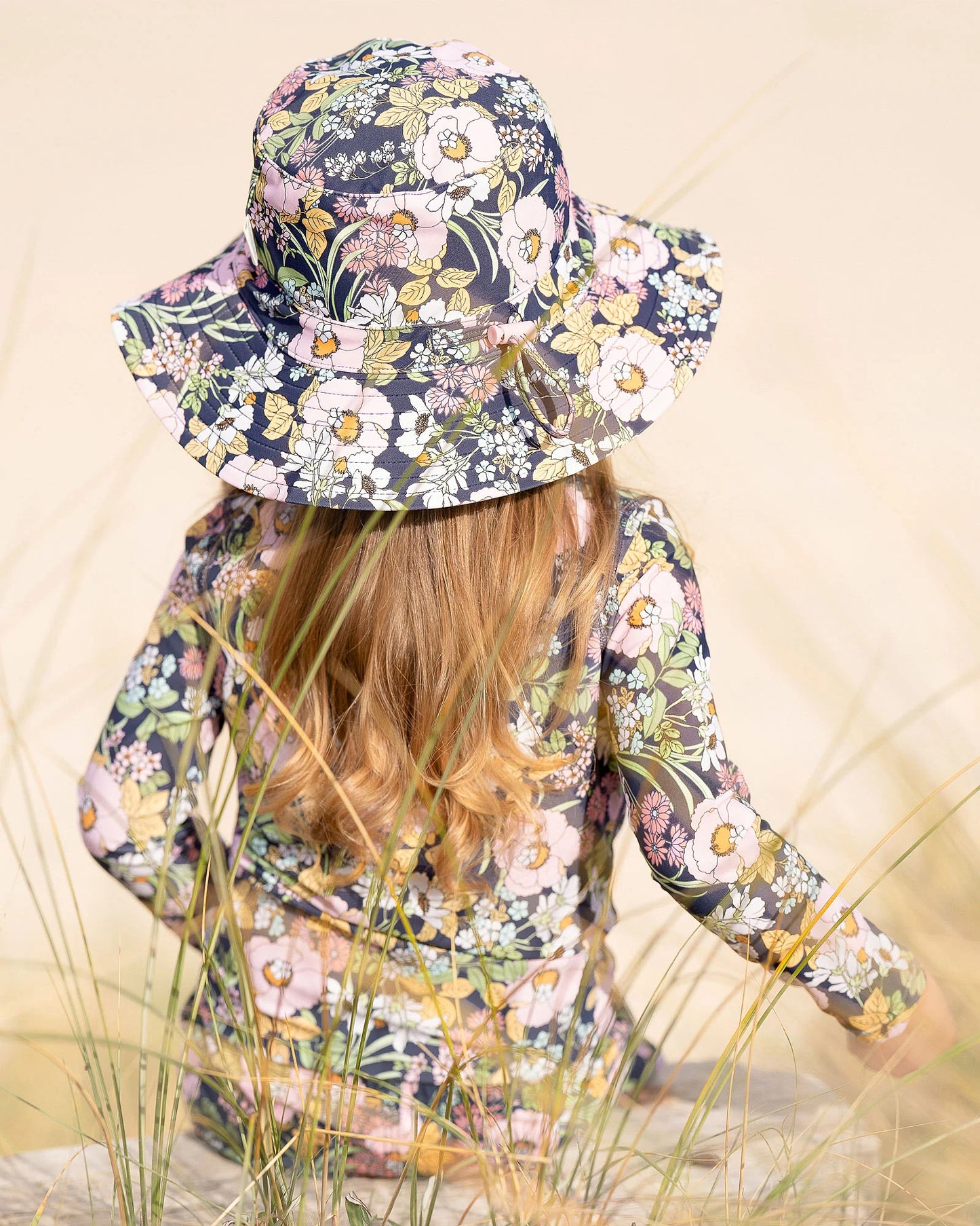 Swim Sunhat Moonlight Bloom