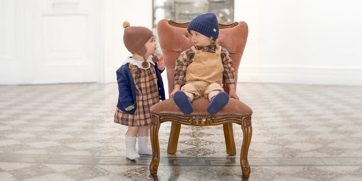 Baby Overall Corduroy Quincy Driftwood