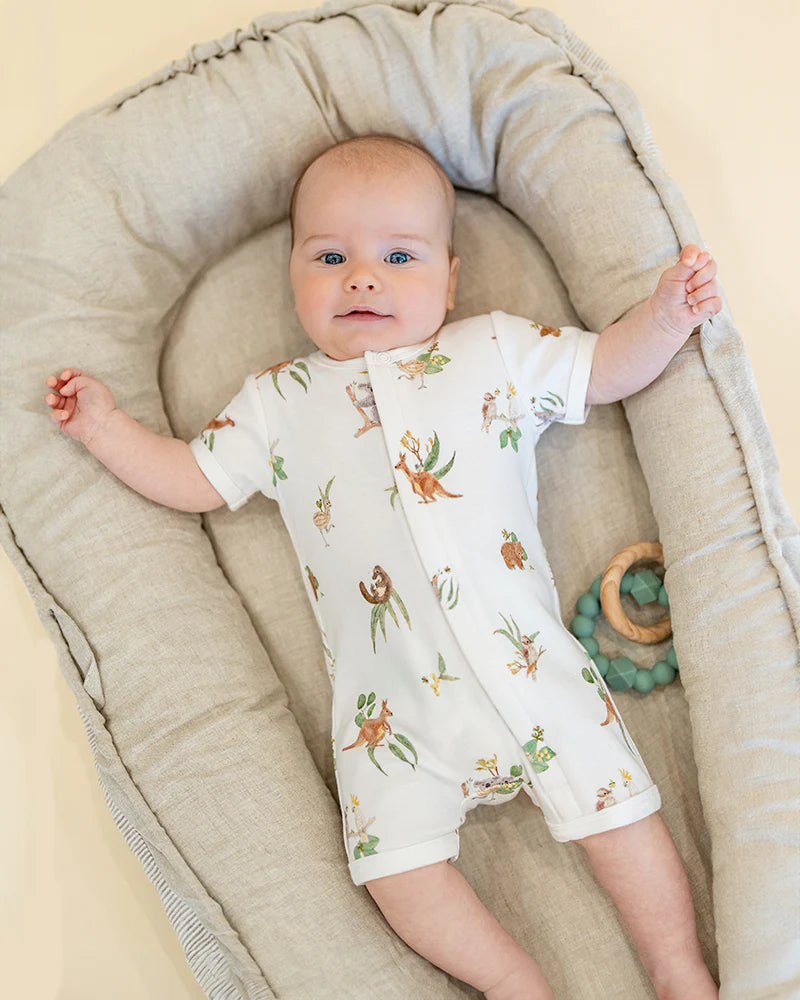 Australiana Organic SS Zipsuit