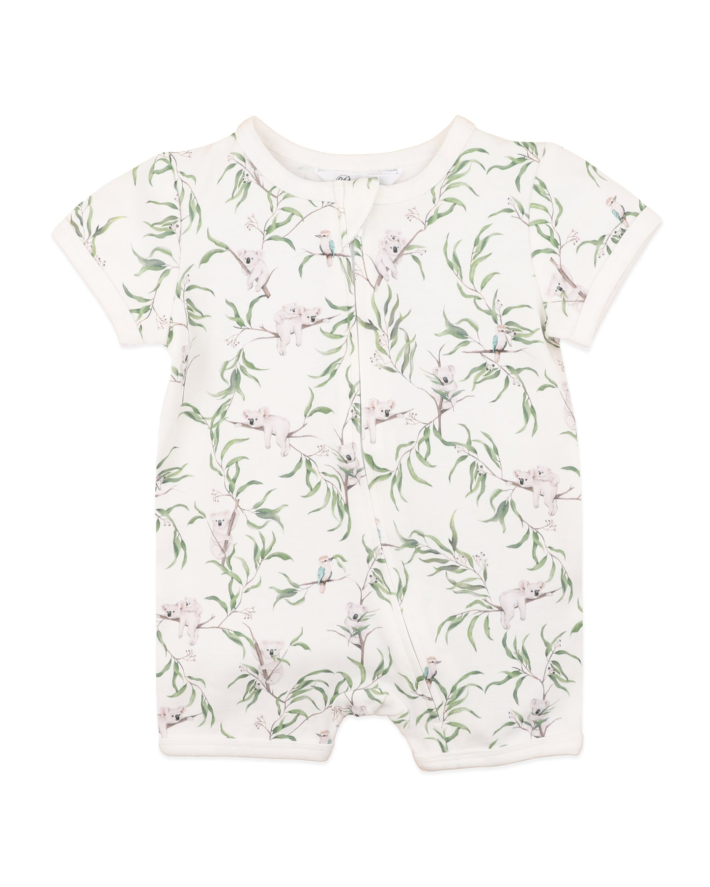 Taylor Organic SS Zip Romper