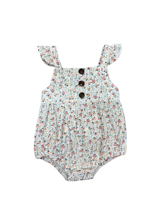 Baby Girls Freya Playsuit Petite Floral