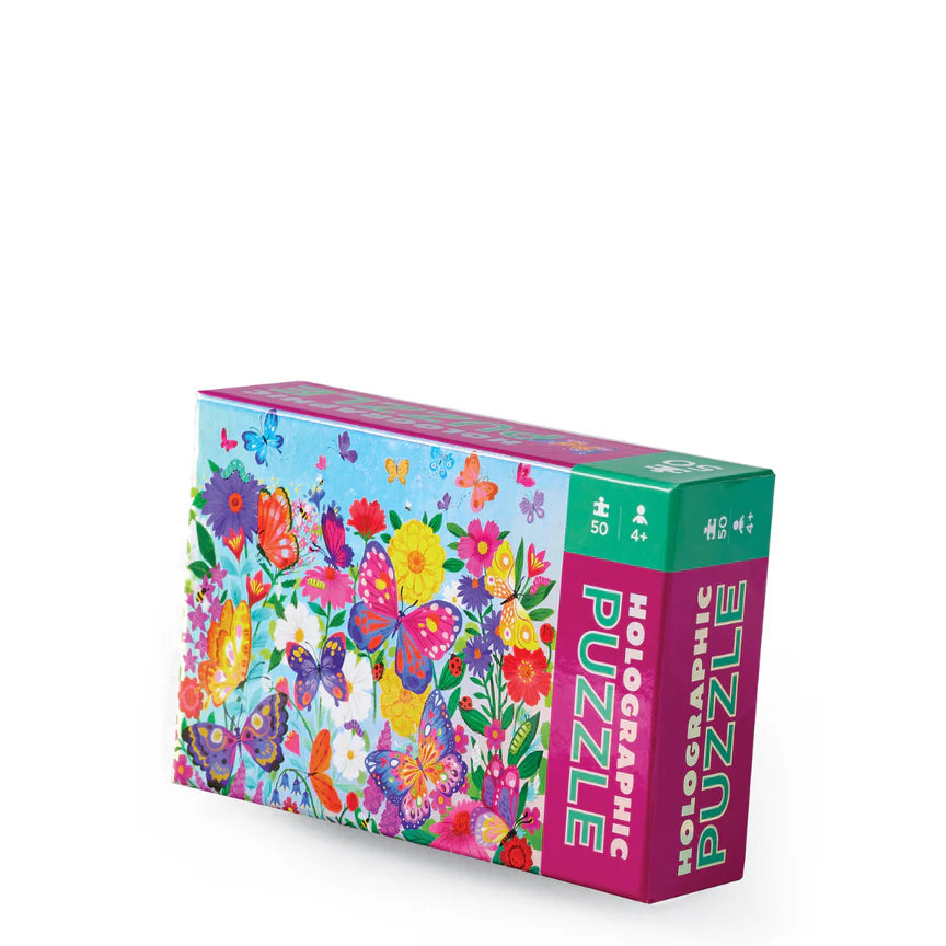 Holographic Puzzle 50pc Butterflies