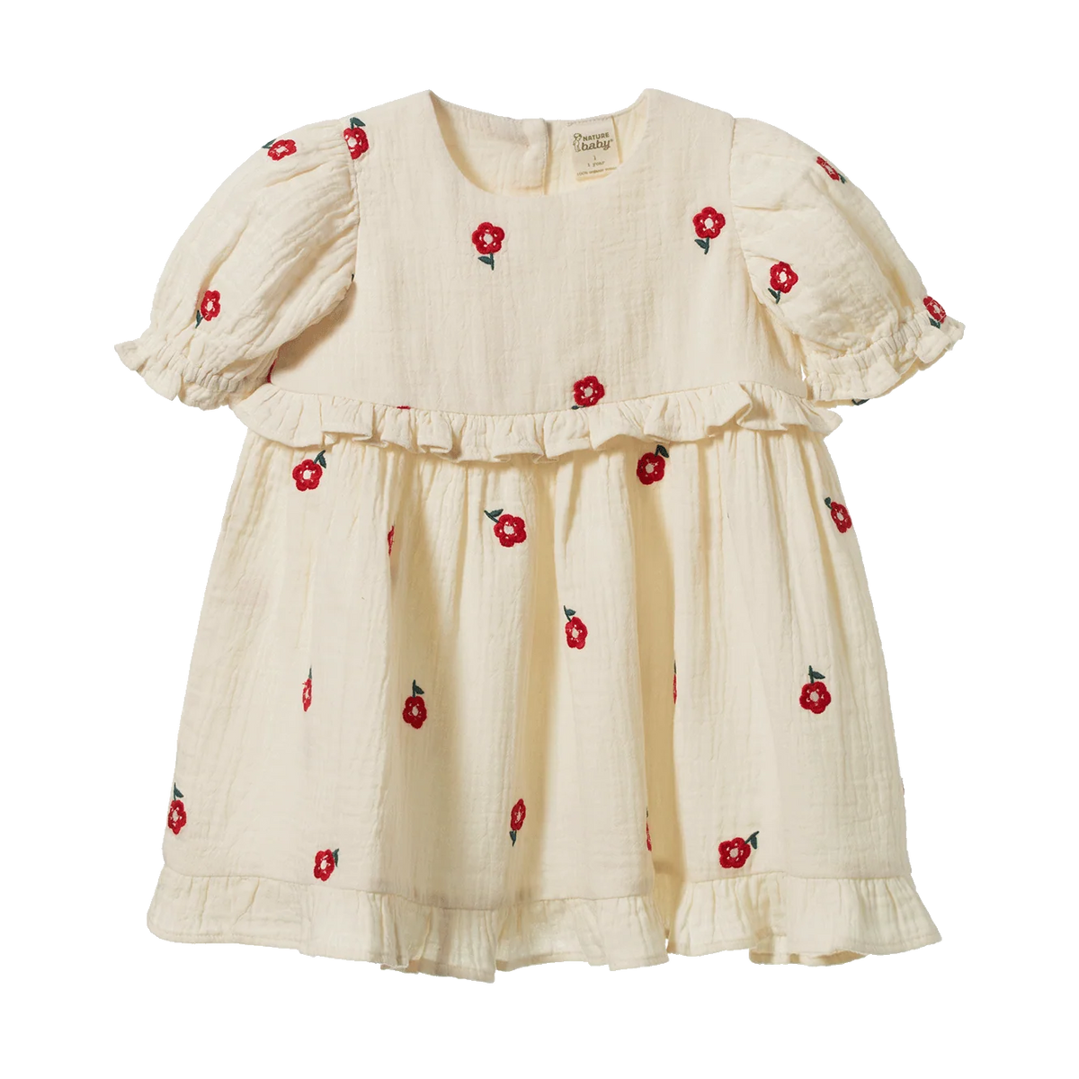 Valentina Dress Red Flora