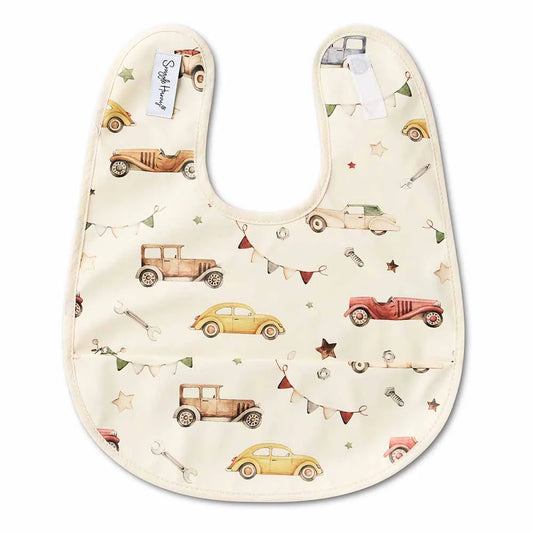 Vintage Cars Snuggle Bib