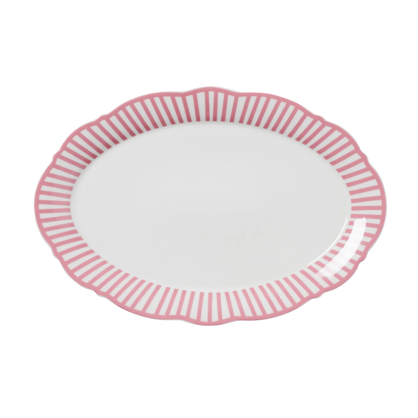 Pink Radiant Wave Platter