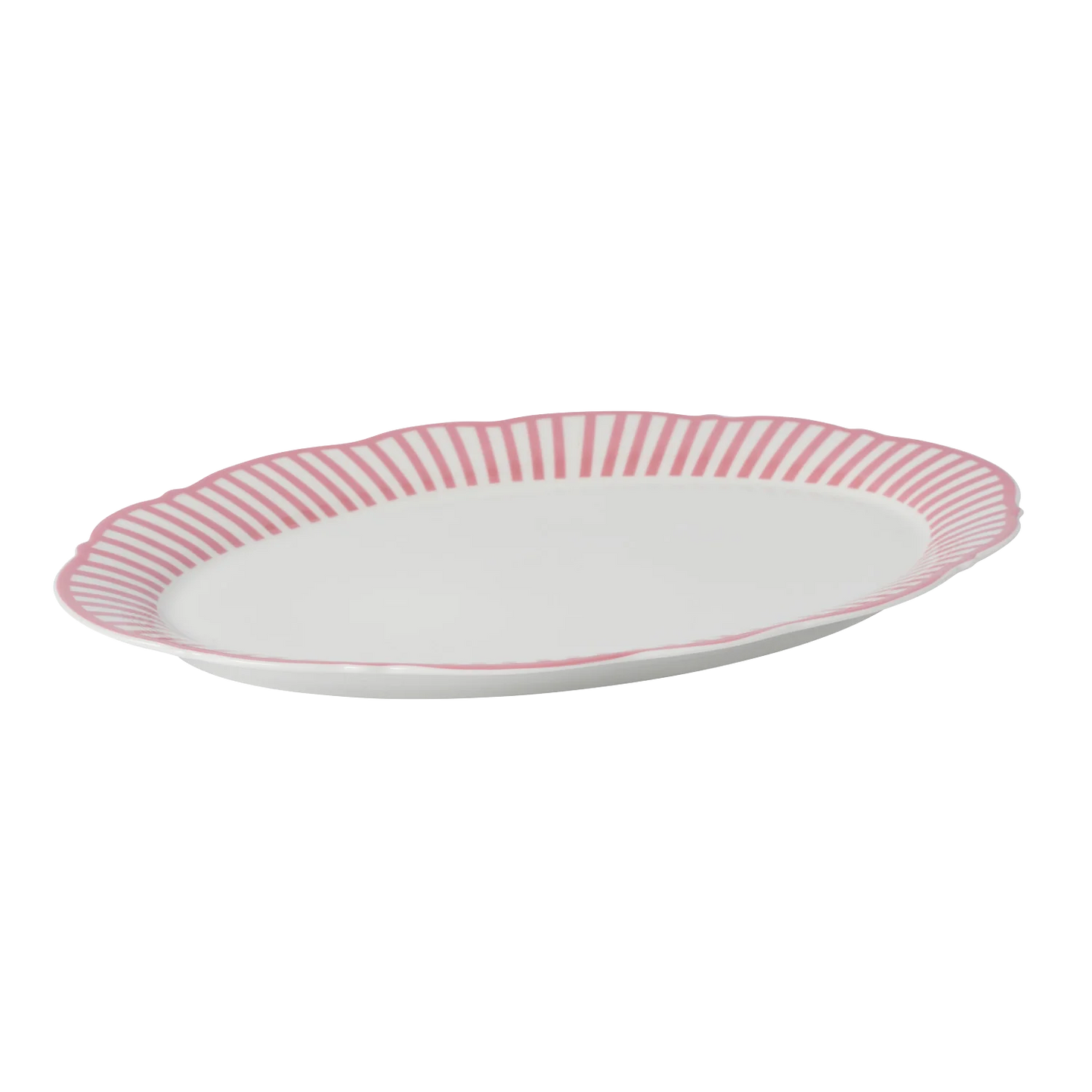 Pink Radiant Wave Platter