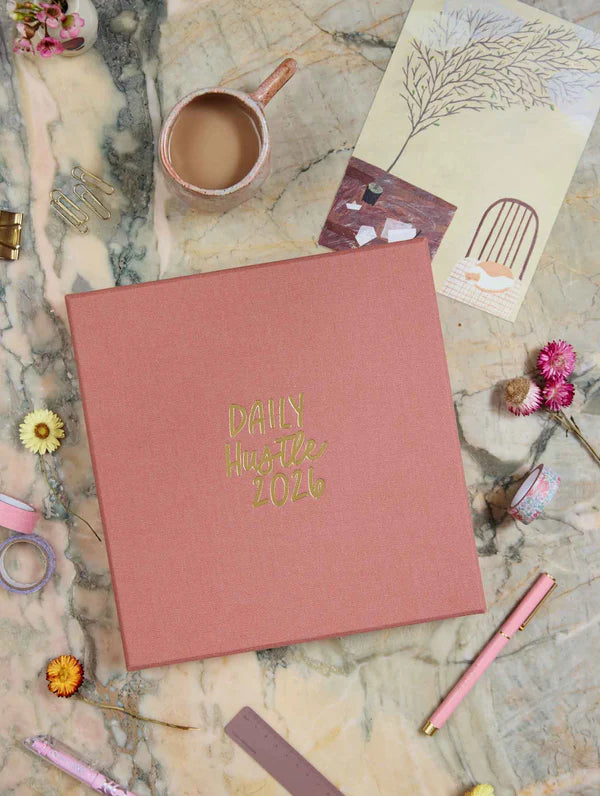 2026 Daily Hustle Planner Rose