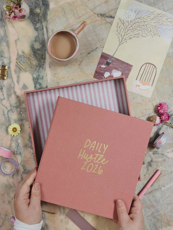 2026 Daily Hustle Planner Rose