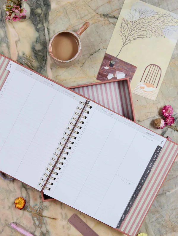 2026 Daily Hustle Planner Rose