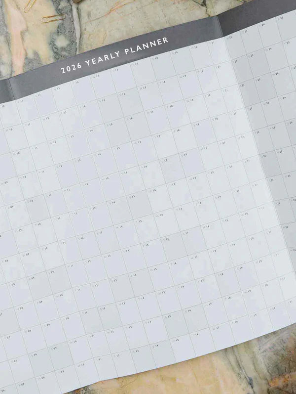 2026 Yearly Wall Planner
