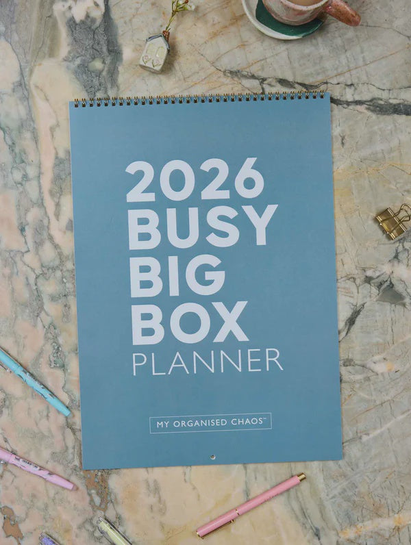 2026 Busy Big Box Wall Planner