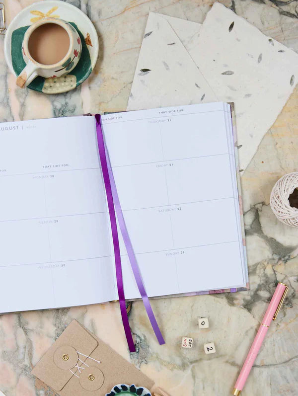 2026 Weekly Planner Flowers