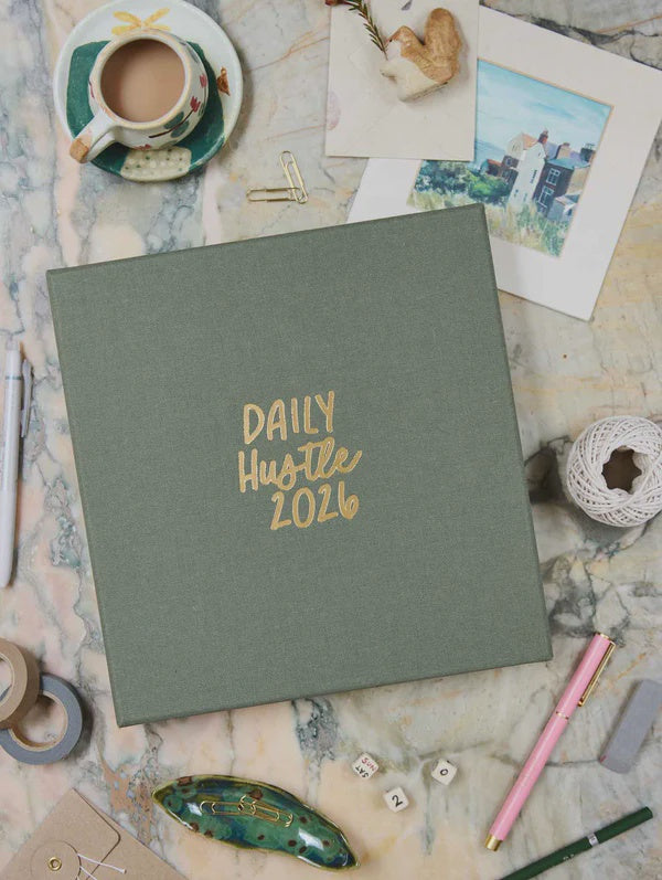 2026 Daily Hustle Planner Pistachio