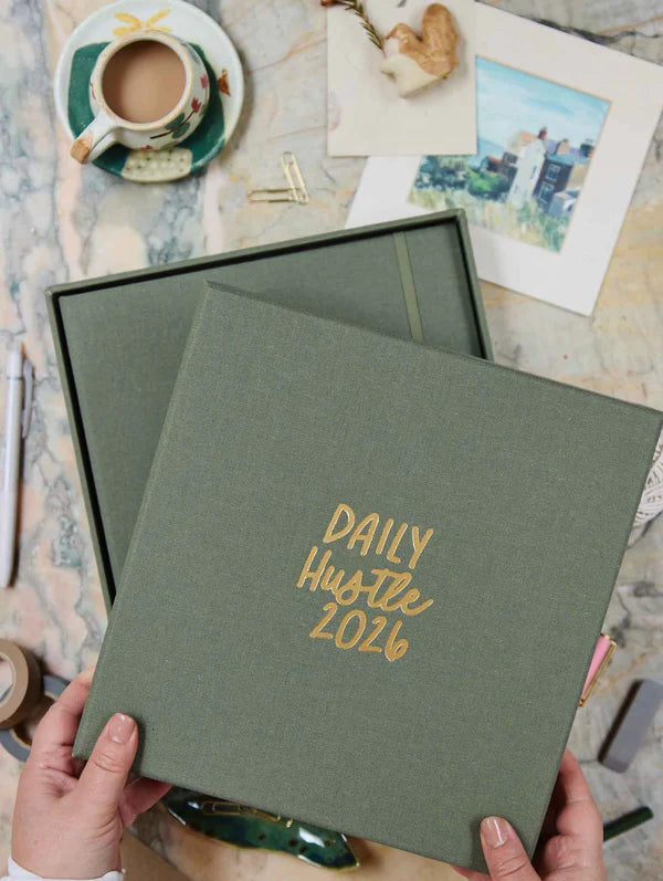 2026 Daily Hustle Planner Pistachio