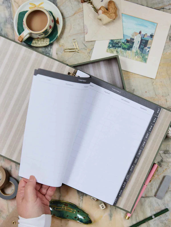 2026 Daily Hustle Planner Pistachio