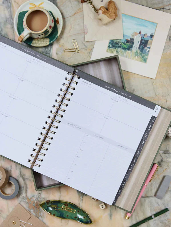 2026 Daily Hustle Planner Pistachio