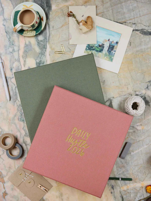 2026 Daily Hustle Planner Rose