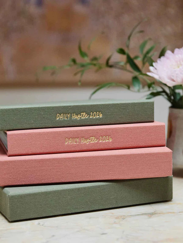 2026 Daily Hustle Planner Rose