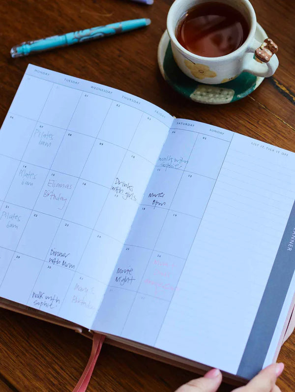 2026 Weekly Planner Flowers