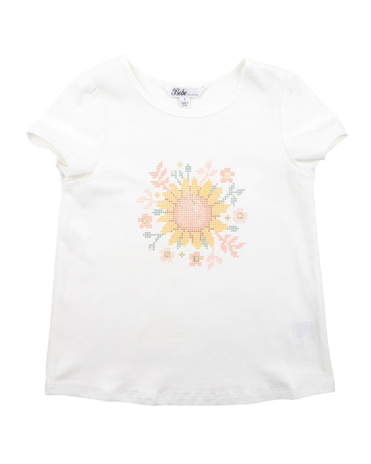 Abby Sunflower Tee