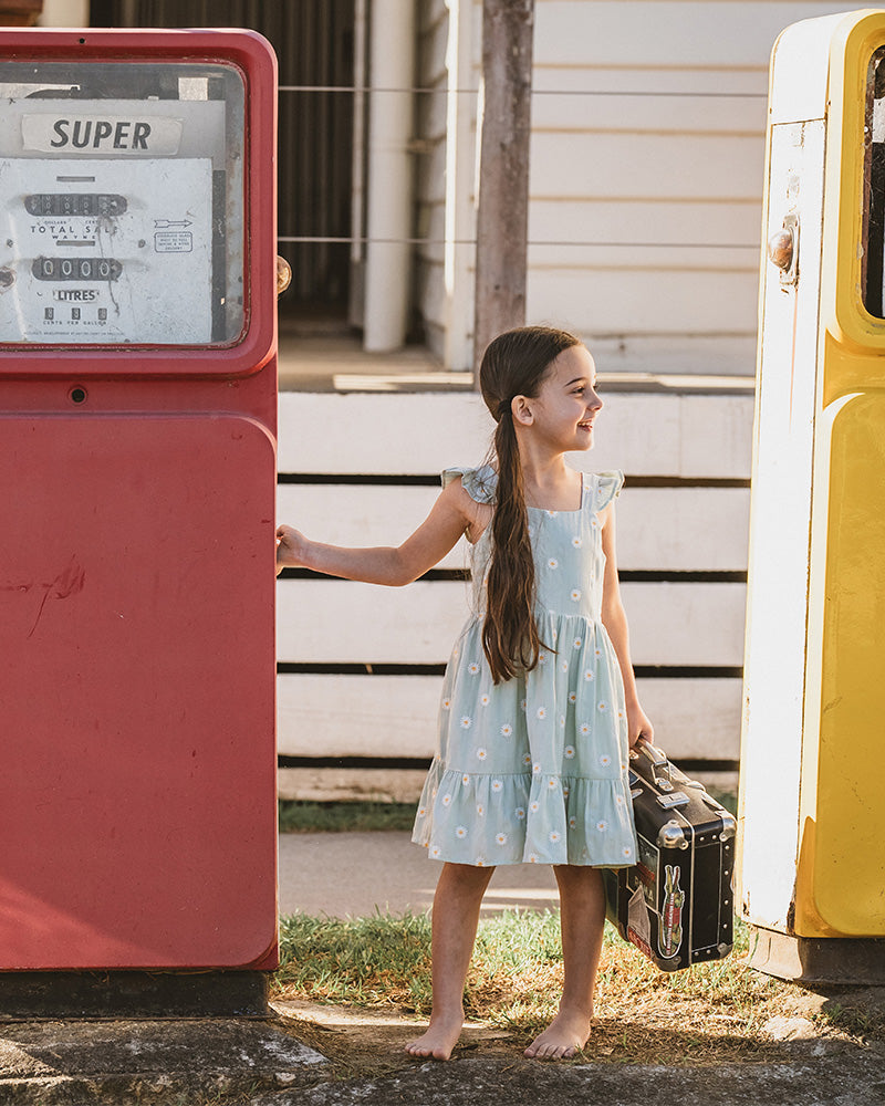 Tess Emb. Daisy Dress