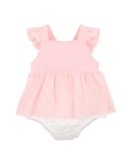 Chelsea Broderie Overlay Bodysuit