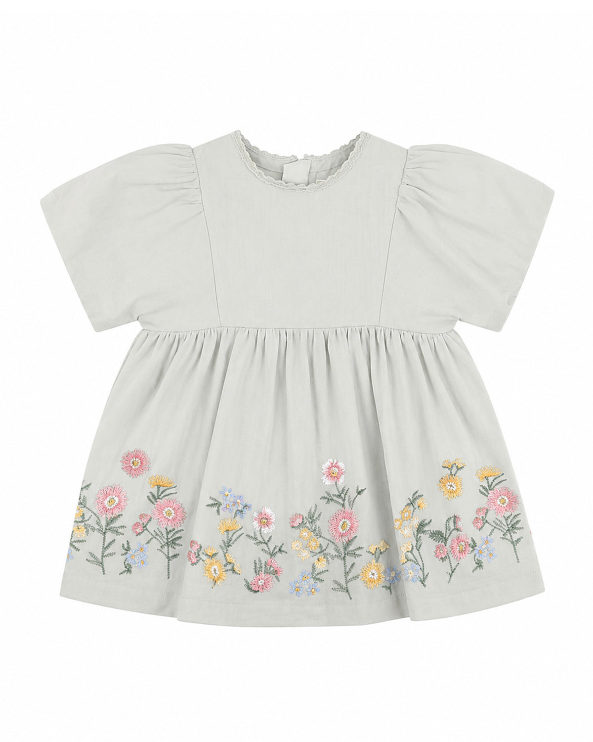 Pia Emb Hem Dress