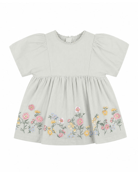 Pia Emb Hem Dress