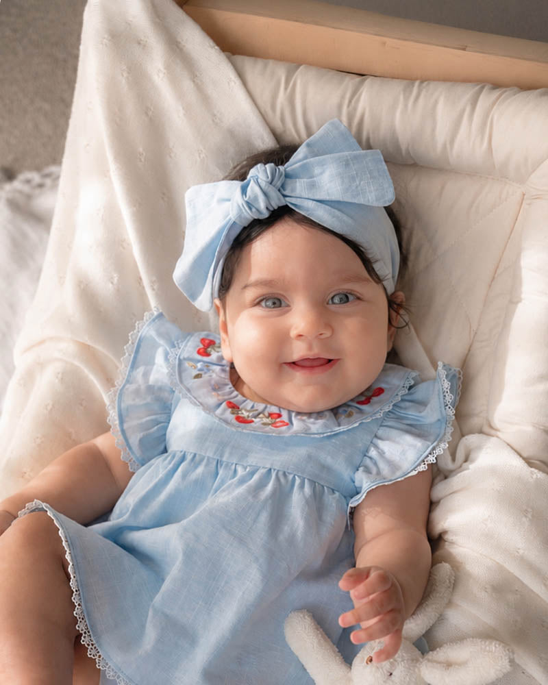 Poppy Emb Overlay Bodysuit