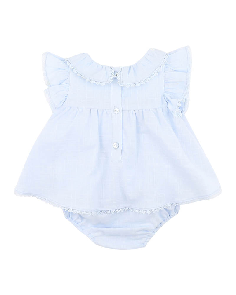 Poppy Emb Overlay Bodysuit