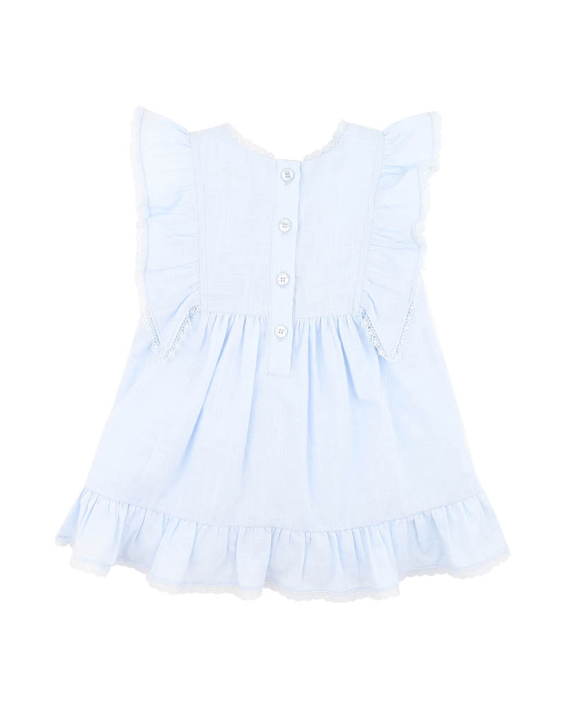 Poppy Emb Yoke Dress