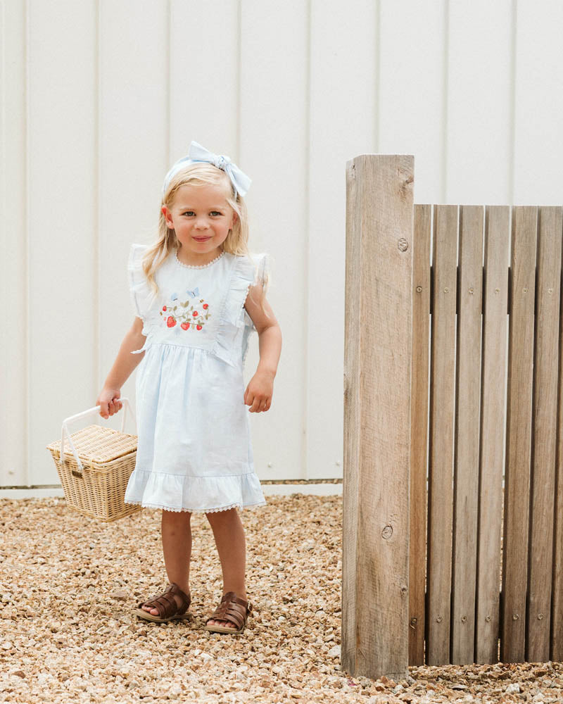 Poppy Emb Yoke Dress