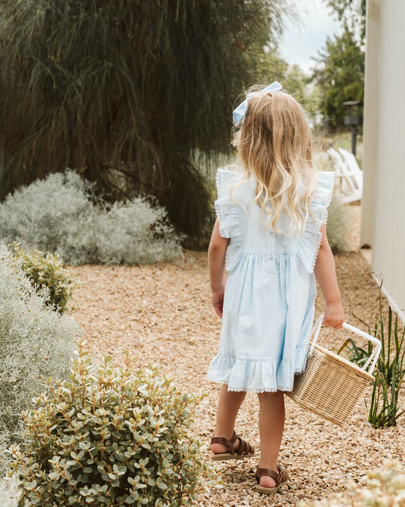 Poppy Emb Yoke Dress