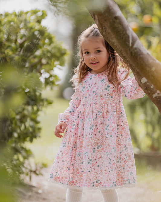 Fern Floral Organic Dress