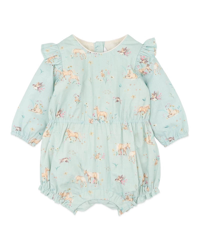 Winnie LS Woven Romper