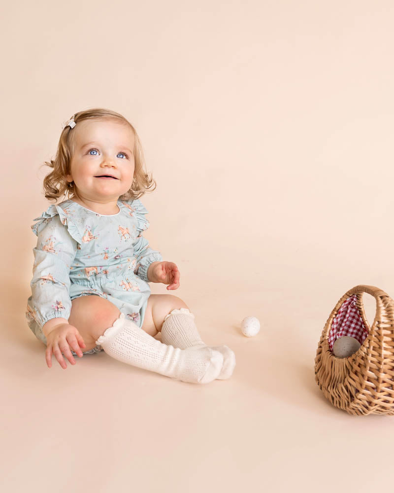 Winnie LS Woven Romper