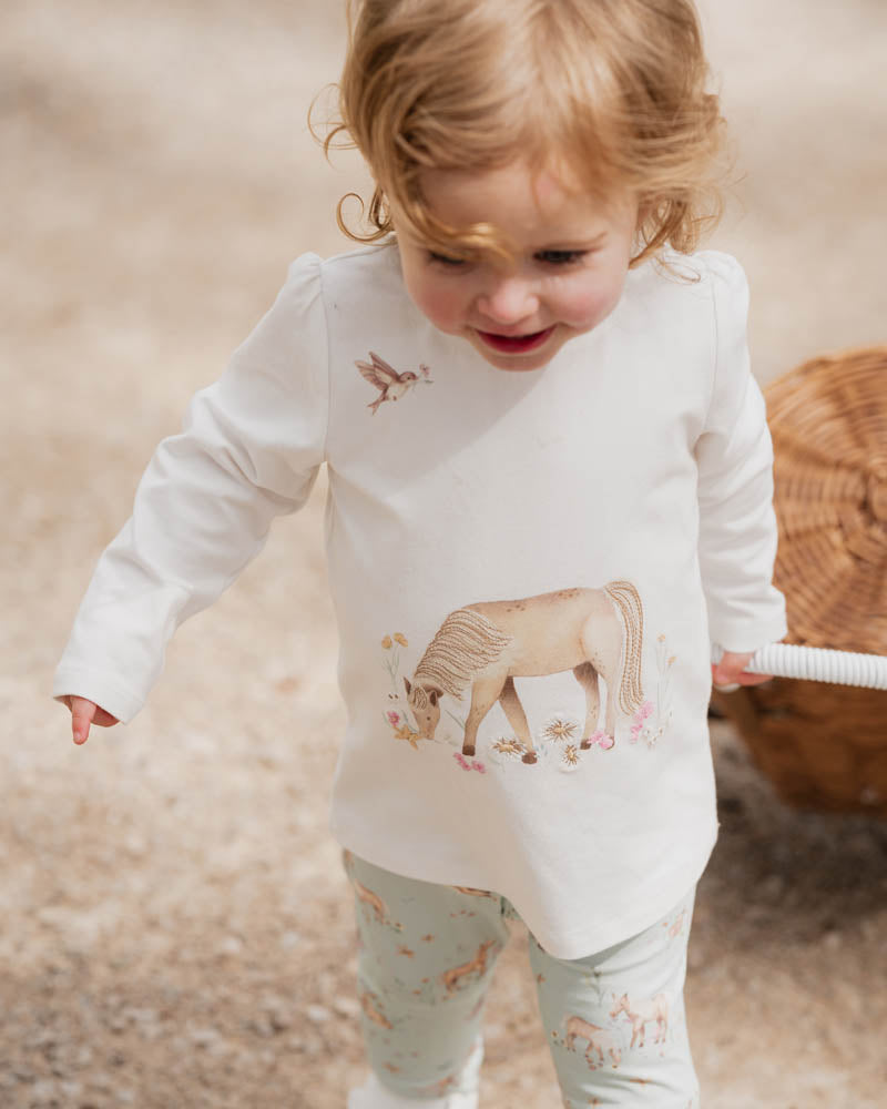 Winnie Pony LS Tee