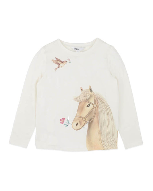 Winnie Horse LS Tee