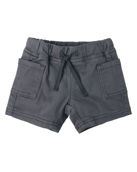 Boys Charcoal Shorts