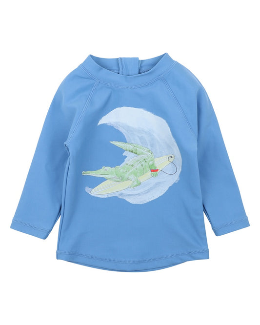 Macro Crocodile Rash Top