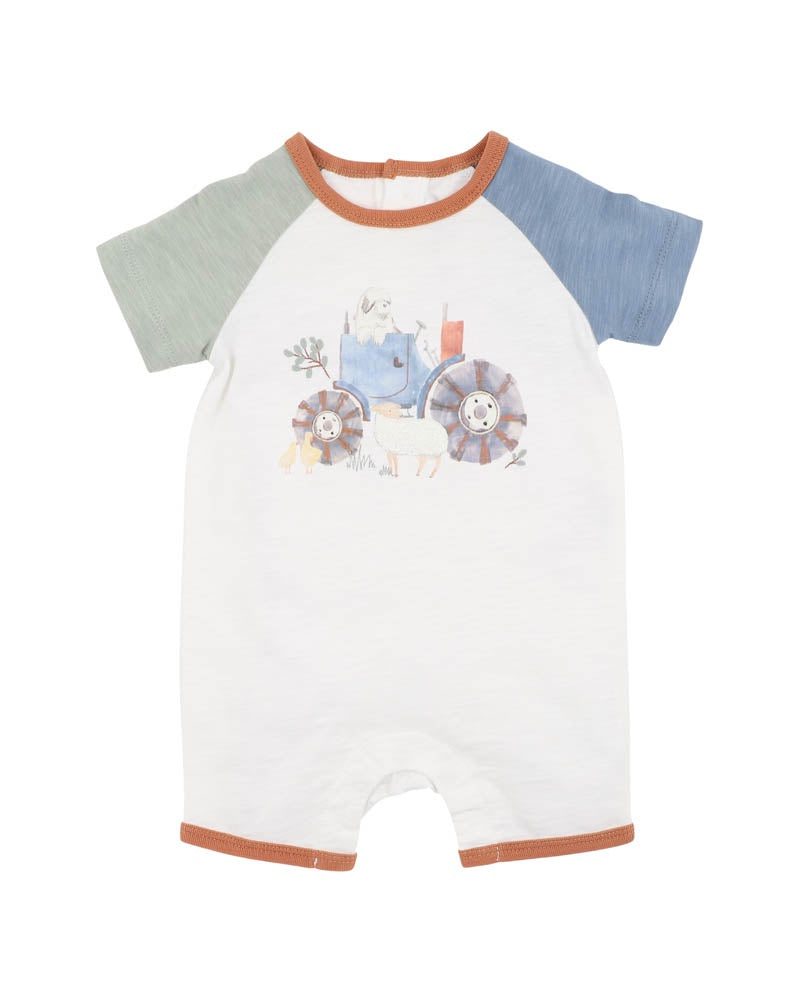 Clayton Farm Scene SS Romper