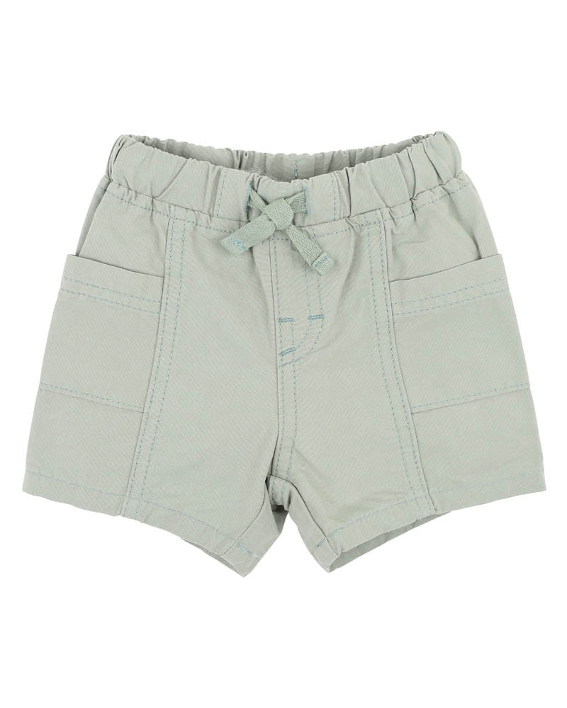 Boys Sage Green Shorts