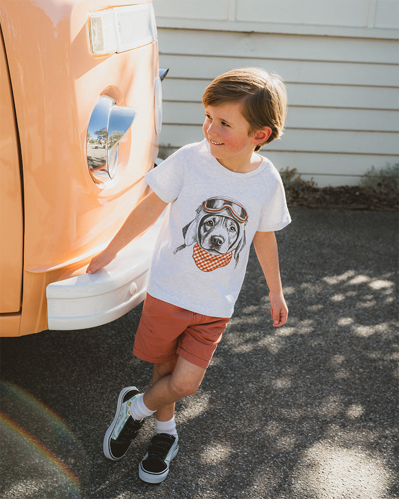 Harlan Aviation Dog Tee