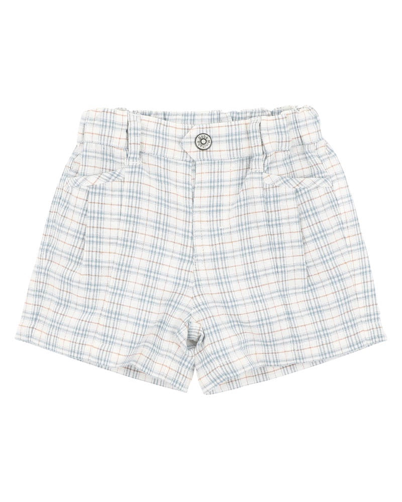 Roman Check Shorts