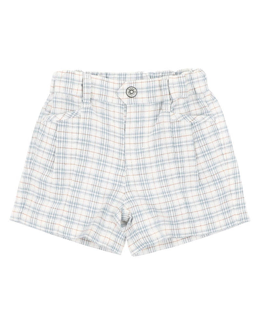 Roman Check Shorts
