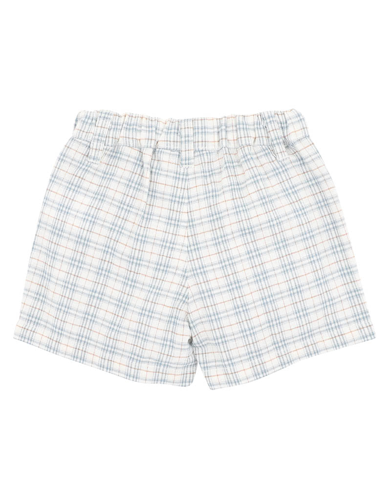 Roman Check Shorts