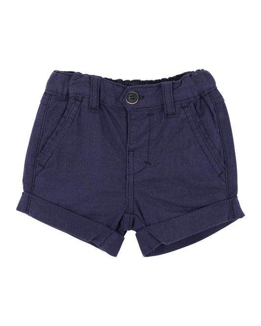 Navy Roman Pocket Shorts