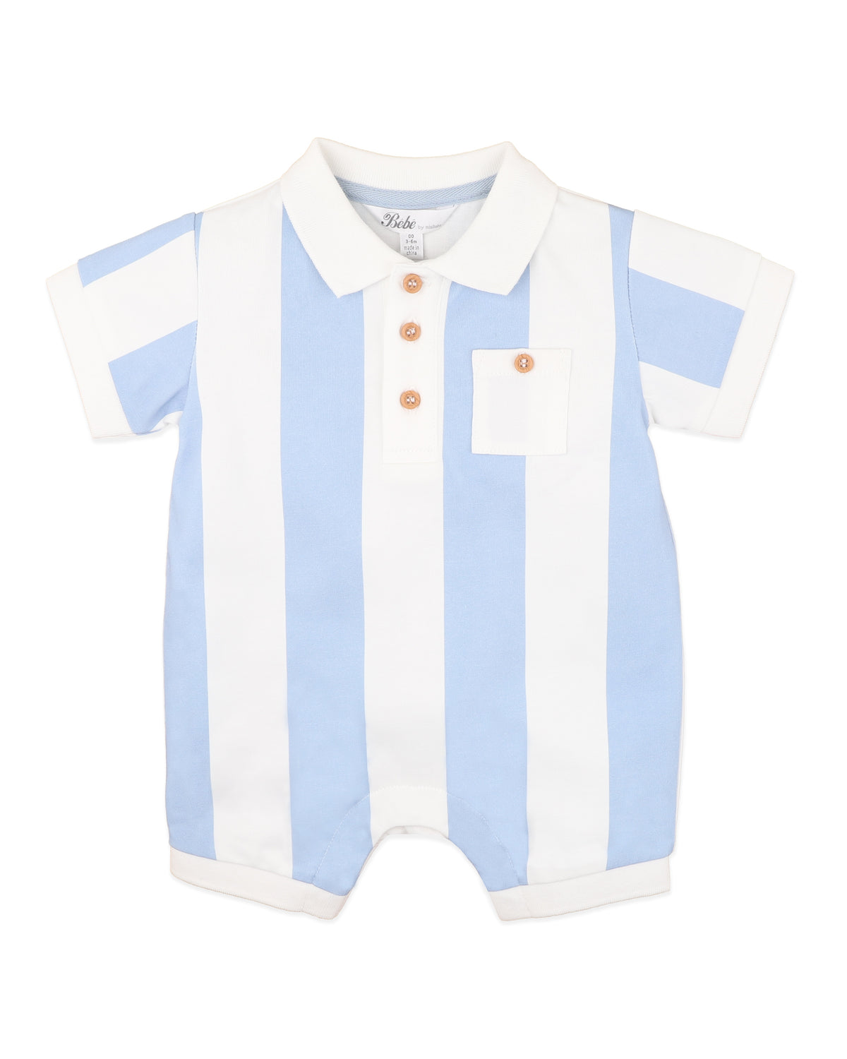 Max Stripe Rugby Romper