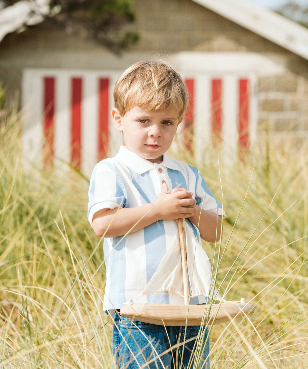 Max Stripe Rugby Polo